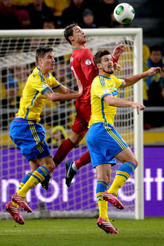 Sveriges Mikael Lustig och Per Nilsson