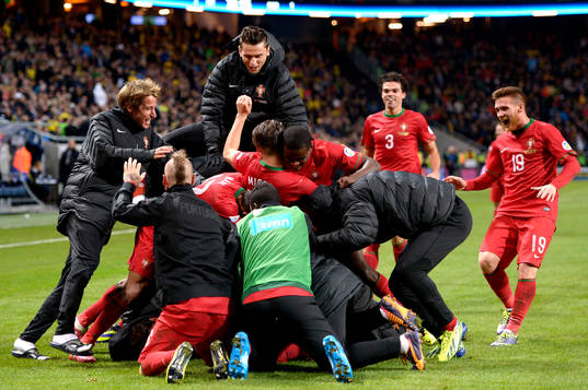 Portugals Cristiano Ronaldo kramas om