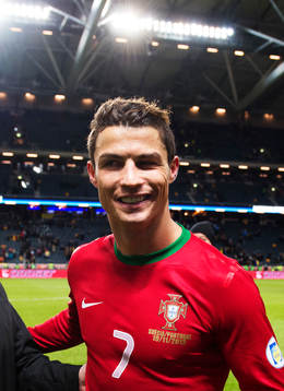 Portugals Cristiano Ronaldo