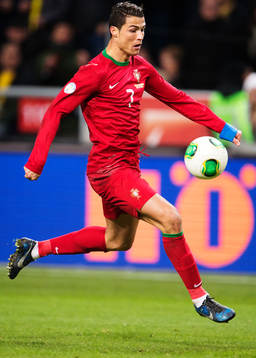 Portugals Cristiano Ronaldo