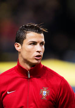 Portugals Cristiano Ronaldo