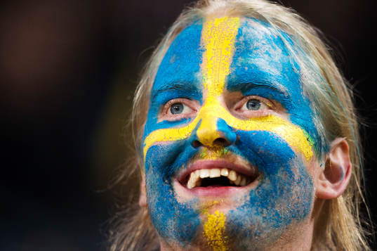 En svensk supporter