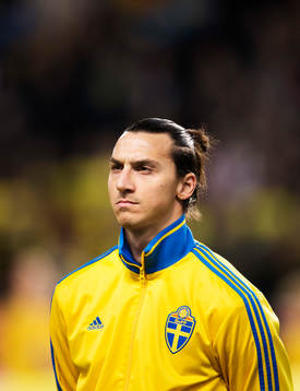 Sveriges Zlatan Ibrahimovic
