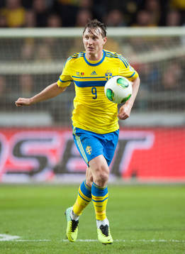 Kim Källström i VM-kvalet mellan Sverige och Portugal i