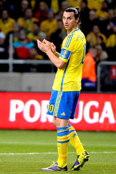 Sveriges Zlatan Ibrahimovic