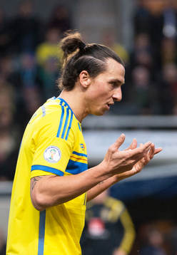 Sveriges Zlatan Ibrahimovic
