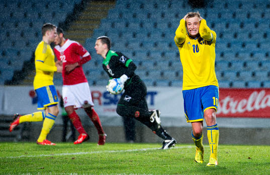 Sveriges John Guidetti deppar