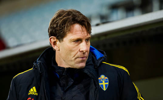 Sveriges förbundskapten Håkan Ericson