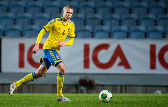 Sveriges Sebastian Holmén