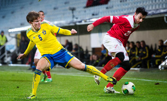 Sveriges Emil Krafth