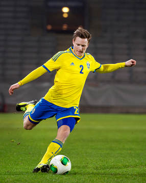 Sveriges Mattias Johansson