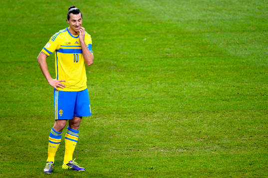 Sveriges Zlatan Ibrahimovic
