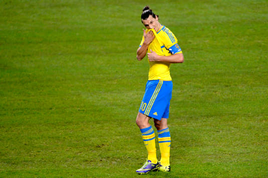 Sveriges Zlatan Ibrahimovic