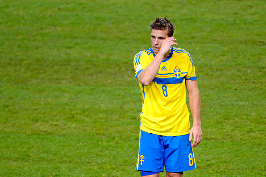 Sveriges Anders Svensson deppar