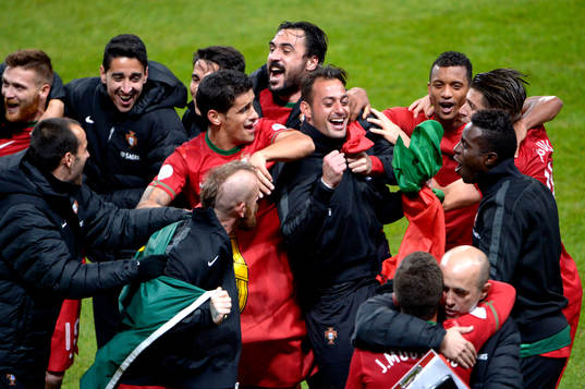 Portugal firar segern i playoff-matchen i VM-kvalet mellan