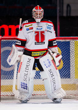 Örebros målvakt Henrik Lundberg