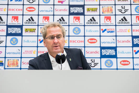 Förbundskapten Erik Hamrén