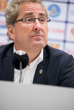 Förbundskapten Erik Hamrén