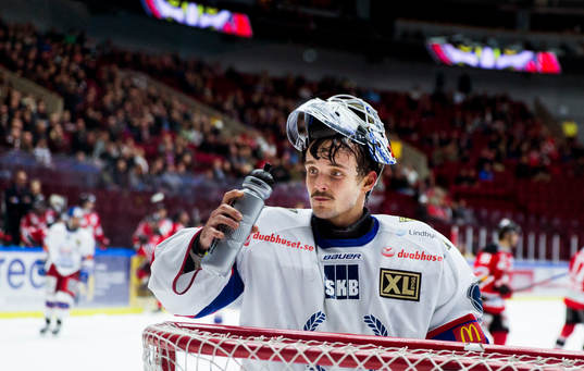 Oskarshamns målvakt Michal Zajkowski