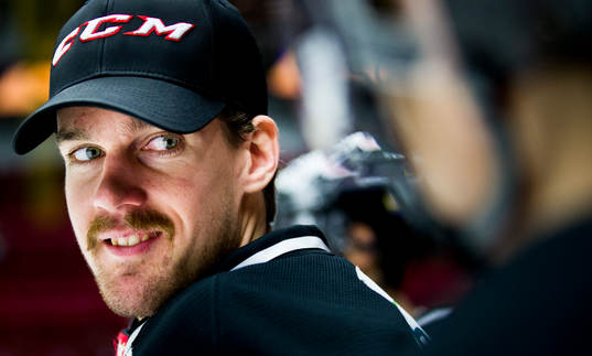 Malmö Redhawks målvakt Axel Brage
