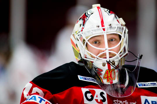 Malmö Redhawks målvakt Pontus Sjögren