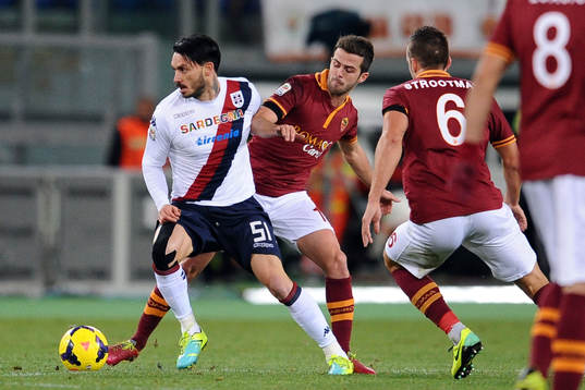 Miralem Pjanic Roma, Mauricio Pinilla Cagliari