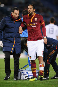 Infortunio di Mehdi Benatia Roma