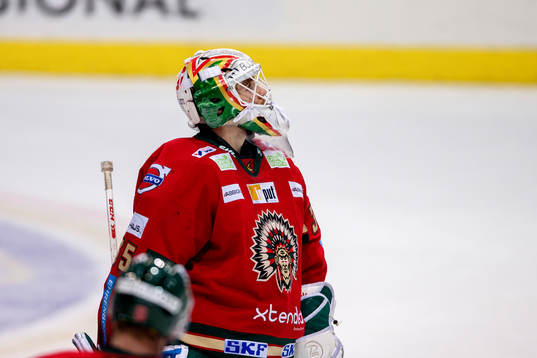 Frölunda målvakt Linus Fernström