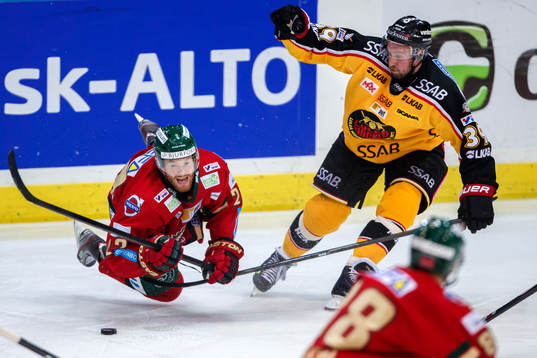 Frölunda Robin Figren och Luleås Robin Jonsson