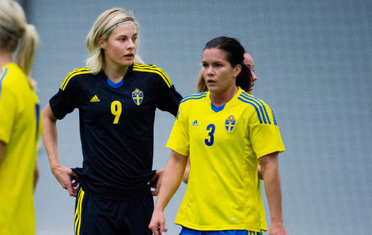 Lina Hurtig och Hanna Folkesson