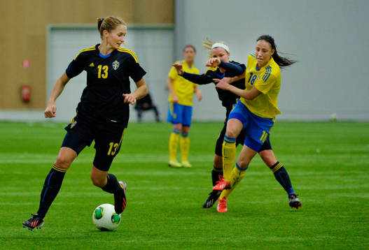 Emmelie Konradsson, Sara Thunebro och Petra Andersson