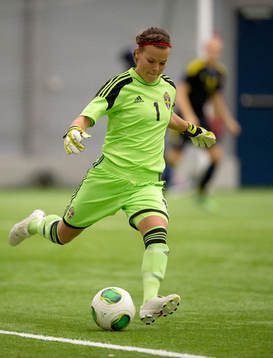 Stephanie Öhrström, målvakt Sverige