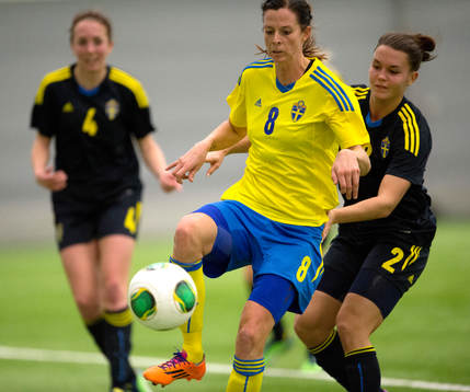Lotta Schelin och Emilia Appelqvist, Sverige