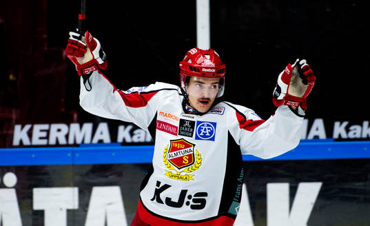 Almtunas Martin Karlsson jublar