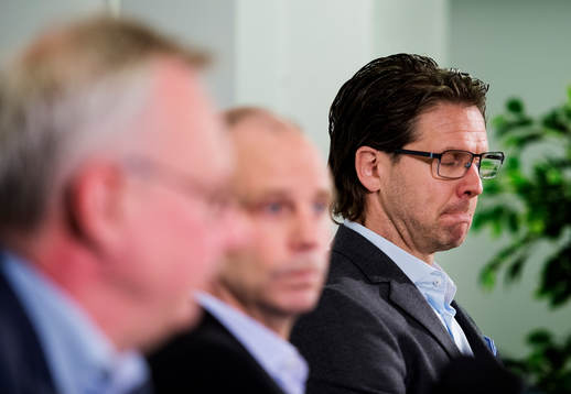 Malmö FF håller presskonferens och presenterar att