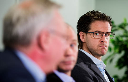 Malmö FF håller presskonferens och presenterar att