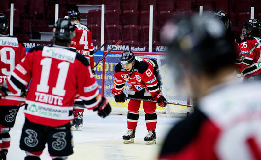 Malmö Redhawks Nicklas Jadeland deppar