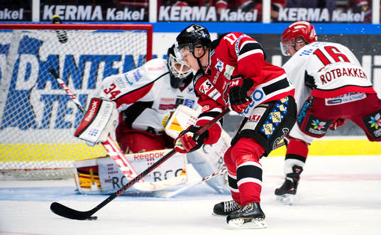Malmö Redhawks Daniel Viksten har lurat alla men missar