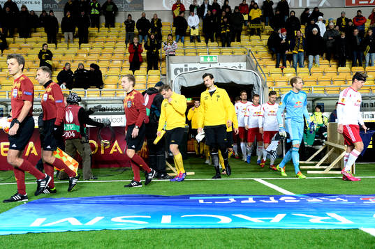 Elfsborgs Anders Svensson målvakt Kevin Stuhr-Ellegaard