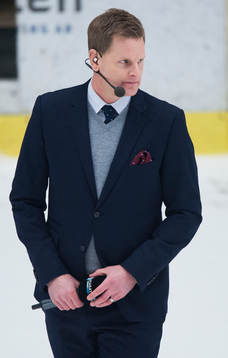 Peter Jihde, TV, i ishockeymatchen i allsvenskan mellan