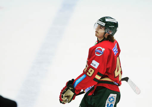 Frölundas Sebastian Collberg deppar