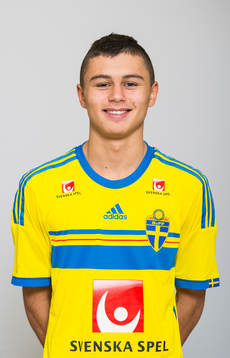 Zia Sakirovski, som spelar i P16/97-landslaget