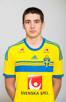 Ibrahim Dresevic, som spelar i P16/97-landslaget