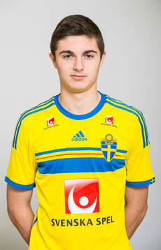 Marko Nikolic, som spelar i P16/97-landslaget