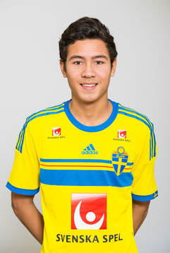 Kevin Deeromram, som spelar i P16/97-landslaget