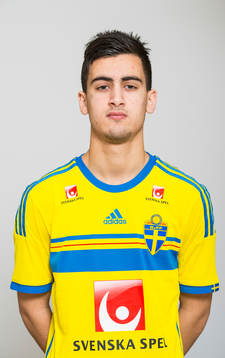 Gabriel Garis, som spelar i P16/97-landslaget