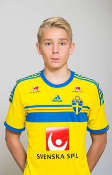 Johan Brannefalk, som spelar i P16/97-landslaget