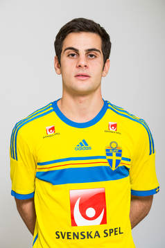 Jonathan Bahar, som spelar i P16/97-landslaget