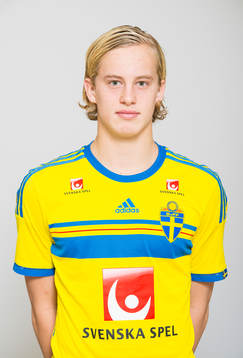 Gustav Berggren, som spelar i P16/97-landslaget