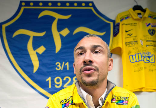 Falkenberg presenterar Henrik Larsson som ny tränare